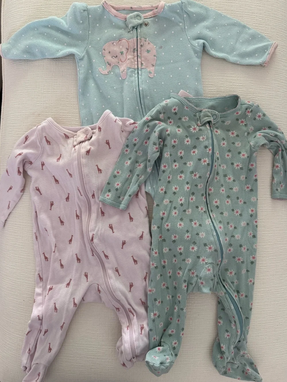 Adorable Pre-Loved 6 month onesies